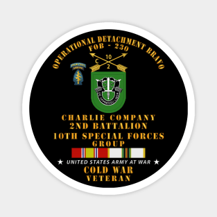 FOB 230 - C Co, 2nd Bn 10th SFG w COLD SVC Magnet